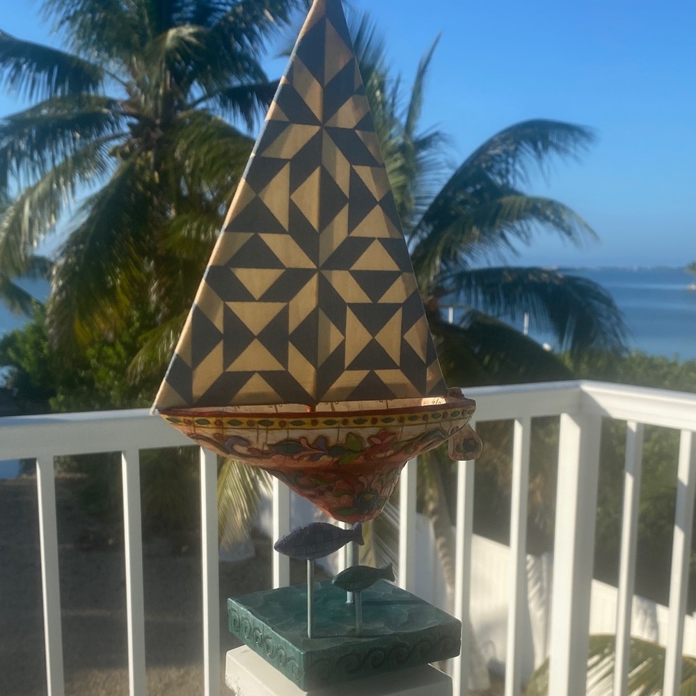 ARTIST JIM SHORE  , SHORELIGHTS , 2004 ,              CUTTING WAVES , NICE PIECE